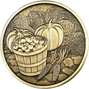 Harvest Bronze Medallion