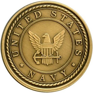 US Navy Bronze Medallion