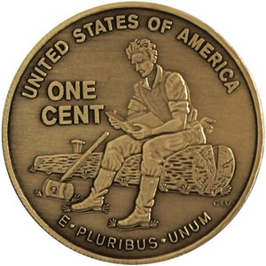 Lincoln Formative Years Replica Bronze Medallion