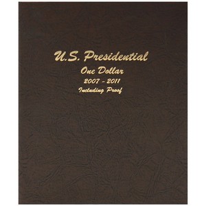 Dansco 2007-2011 Presidential Dollars Volume 1 P and D Proof - 8184