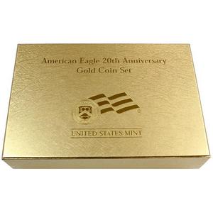 OGP Box for United States Mint American Eagle 20th Anniversary Gold Coin Set
