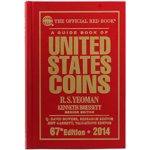 2014 The Official Red Book Guide of U.S. Coins Hard Cover