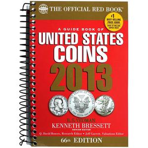 2013 The Official Red Book Guide of U.S. Coins Spiral Bound