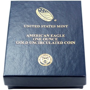2012 OGP Box for United States Mint 1oz Gold American Eagle Uncirculated Coin