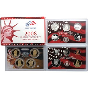 2008 S Silver Proof Set