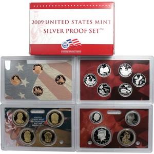 2009 S 18pc Silver Proof Set