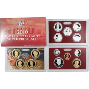 2010 S 14pc Silver Proof Set
