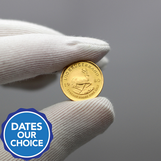 South Africa Krugerrand Gold Tenth Ounce