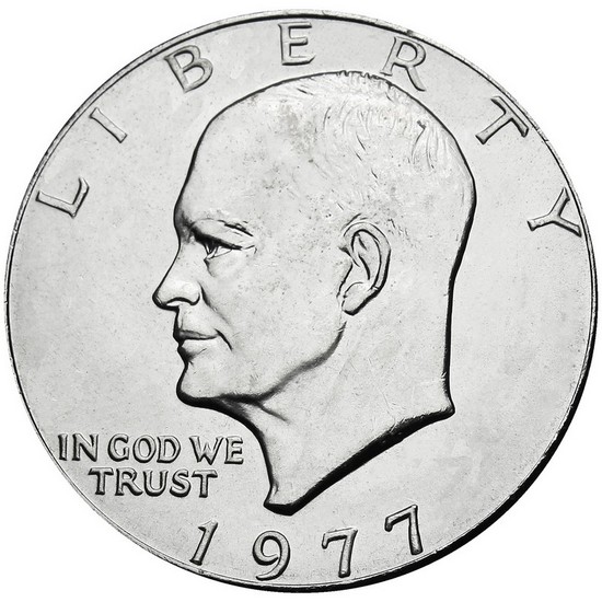 1977 Eisenhower Dollar BU