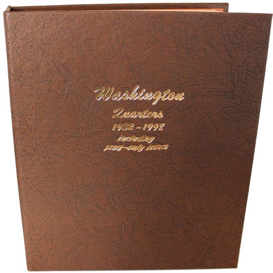 Dansco 1932-1998 Silver/Clad Washington Quarter Set Circ