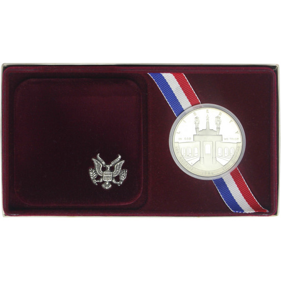 1984 S Olympic Silver Dollar PF