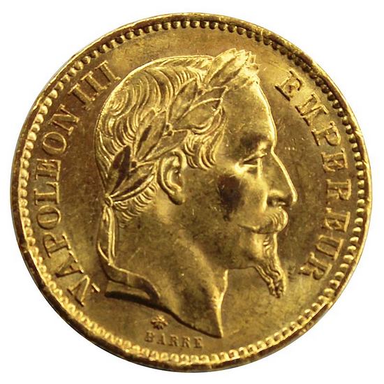 France Napoleon III 20 Francs Date Our Choice