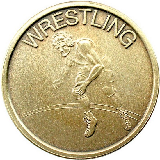 Wrestling Bronze Medallion