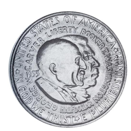 1954 Carver/Washington Commemorative Half Dollar EF/AU