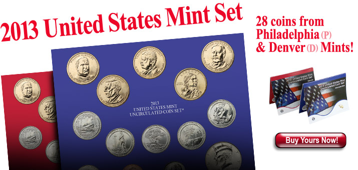 2013 28pc Mint Set