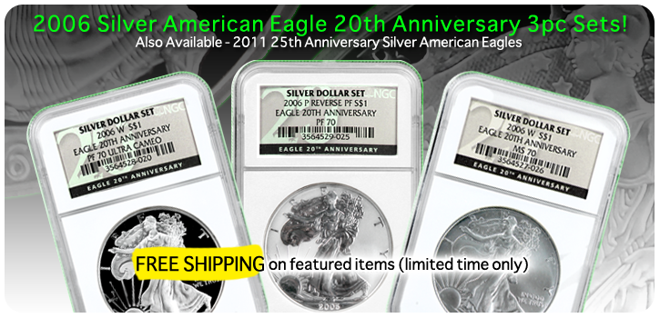 Silver American Eagle Anniversary Releases