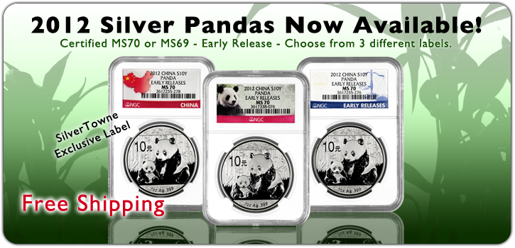 2012 Silver Pandas
