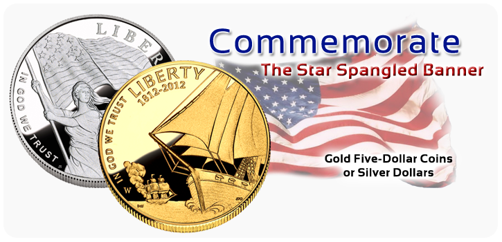 2012 Star Spangled Banner Commemorative Coins