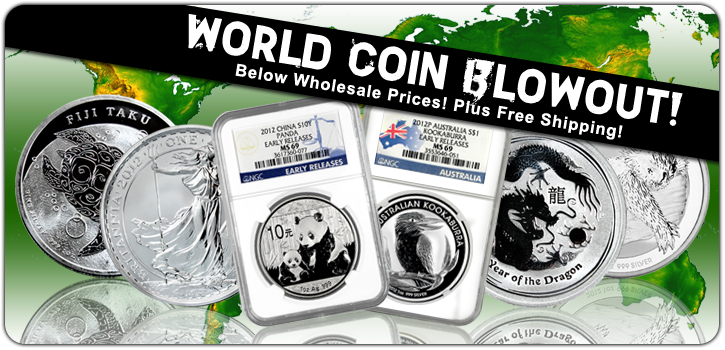 World Coin Blowout