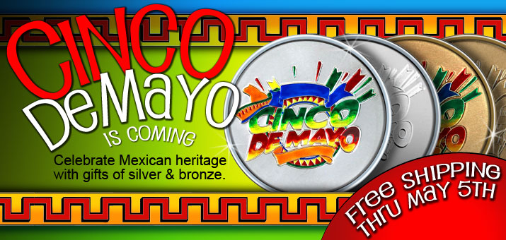 Cinco De Mayo Medallions