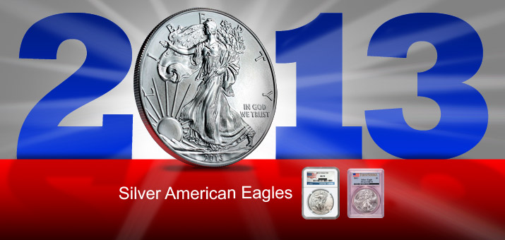 2013 Silver American Eagles