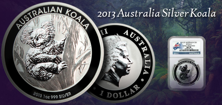 2013 Australia Silver Koalas