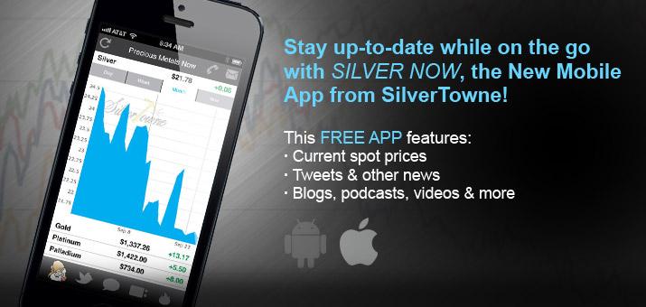 SilverTowne Mobile App Silver Now