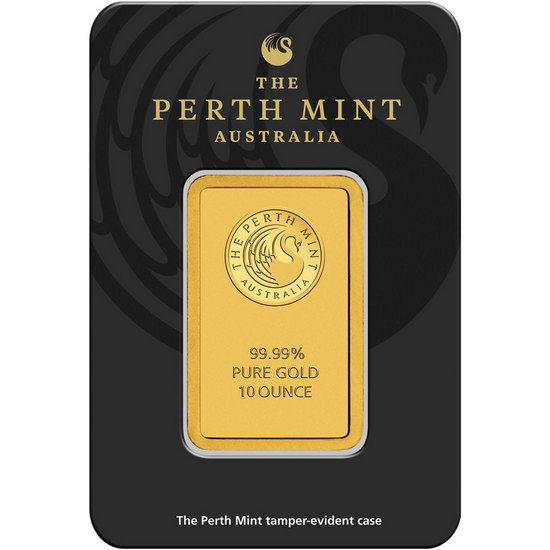 Australian Perth Mint 10oz .9999 Gold Bar