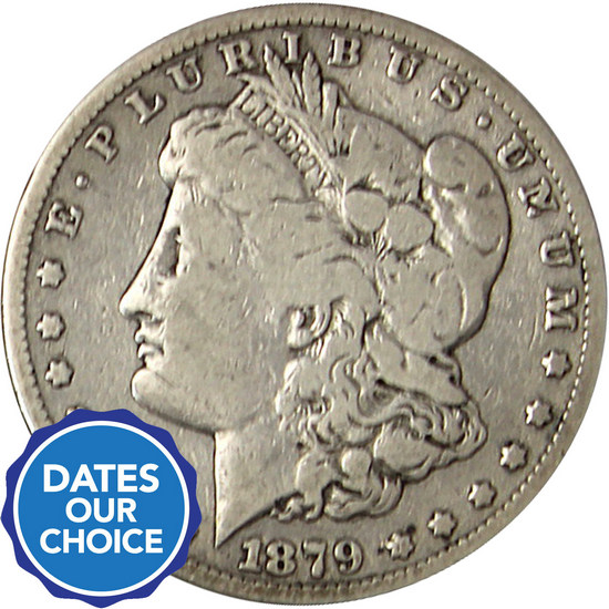 Pre-1921 Silver Morgan Dollar Date Our Choice VG-VF Single