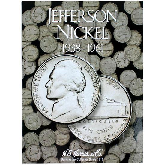 Harris 1938-1961 Jefferson Nickel Folder