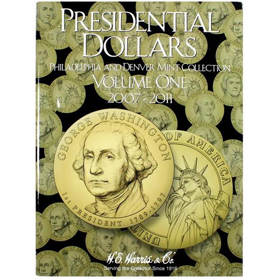 Harris 2007-2011 Presidential Dollars P and D Mints No. 1 Folder