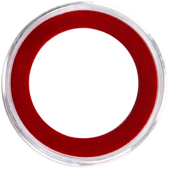 Plastic Capsule - Half Ounce with Red Ring Medallion