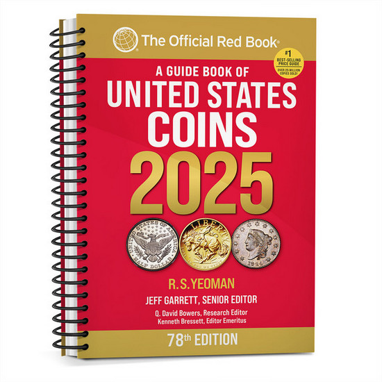 2025 The Official Red Book Guide of U.S. Coins Spiral Bound