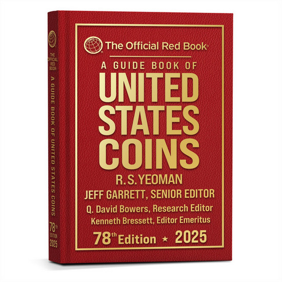 2025 The Official Red Book Guide of U.S. Coins Hard Cover