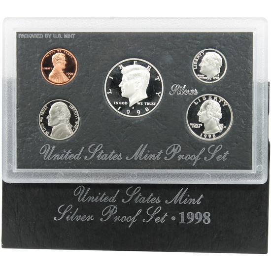 1998 S Silver Proof Set