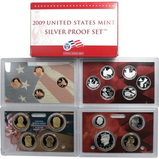 2009 S 18pc Silver Proof Set