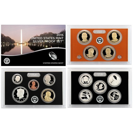 2015 S 14pc Silver Proof Set