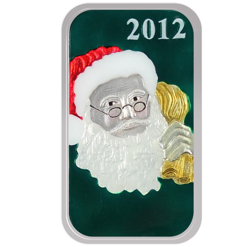 Santa Silver Bar