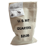 Sealed bag of ATB quarters