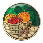 Harvest medallion