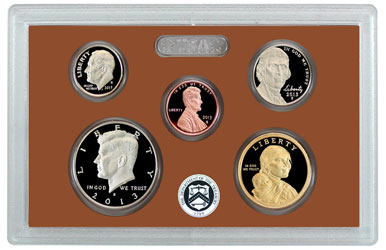 2013-dated 'Commonly-Circulated' Proof Coins