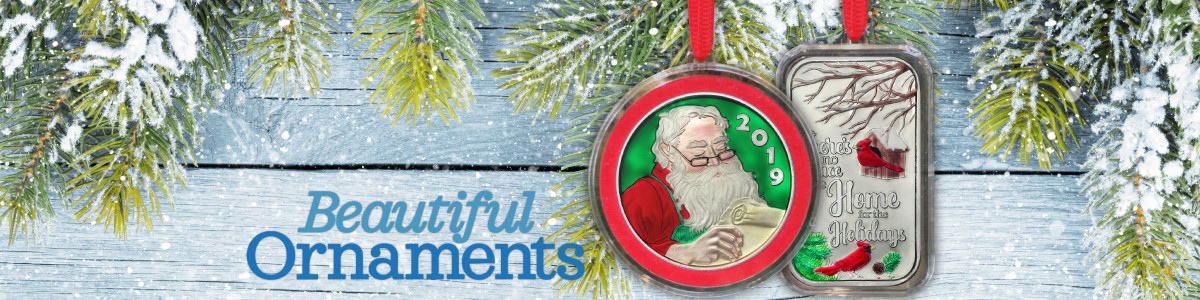 Fitted Plastic Ornament Capsules for Silver Bars & Rounds Fitted Plastic Ornament Capsules for Silver Bars & Rounds