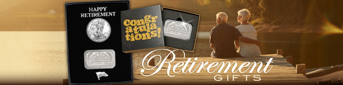 Retirement .999 Fine Silver Bullion Gifts Retirement .999 Fine Silver Bullion Gifts