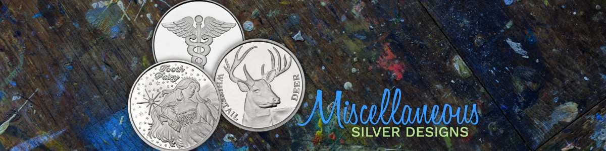SilverTowne Minted Miscellaneous Silver Bullion Designs Bars and Rounds 999 Silver SilverTowne Minted Miscellaneous Silver Bullion Designs Bars and Rounds 999 Silver