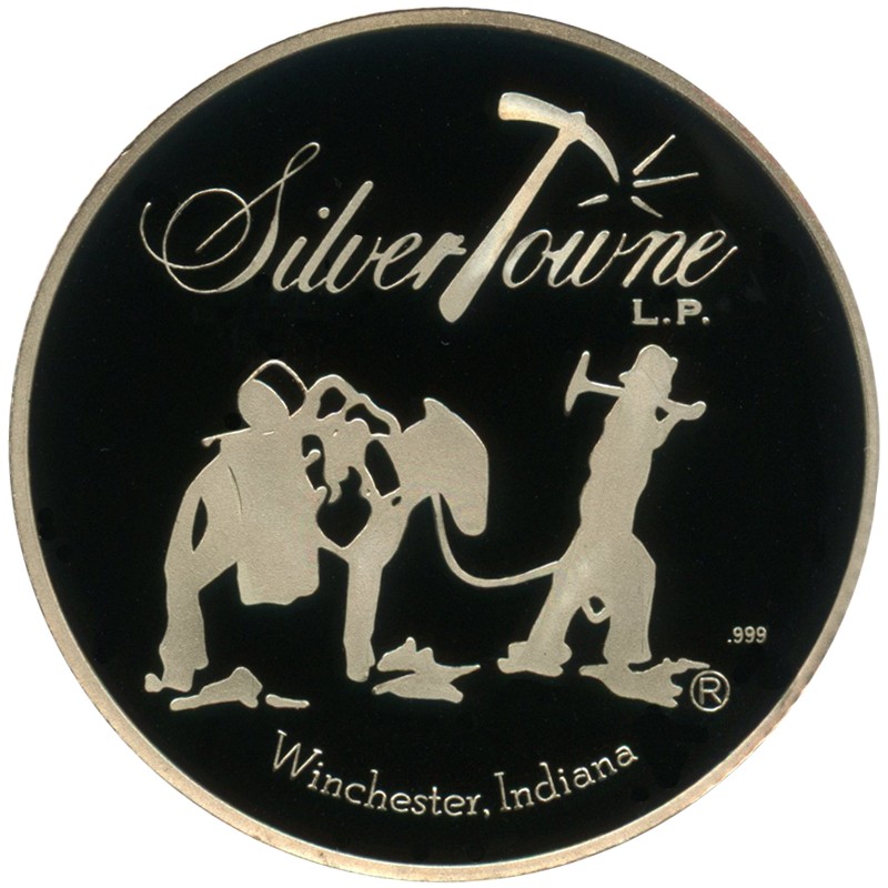 SilverTowne Poker Chip enameled