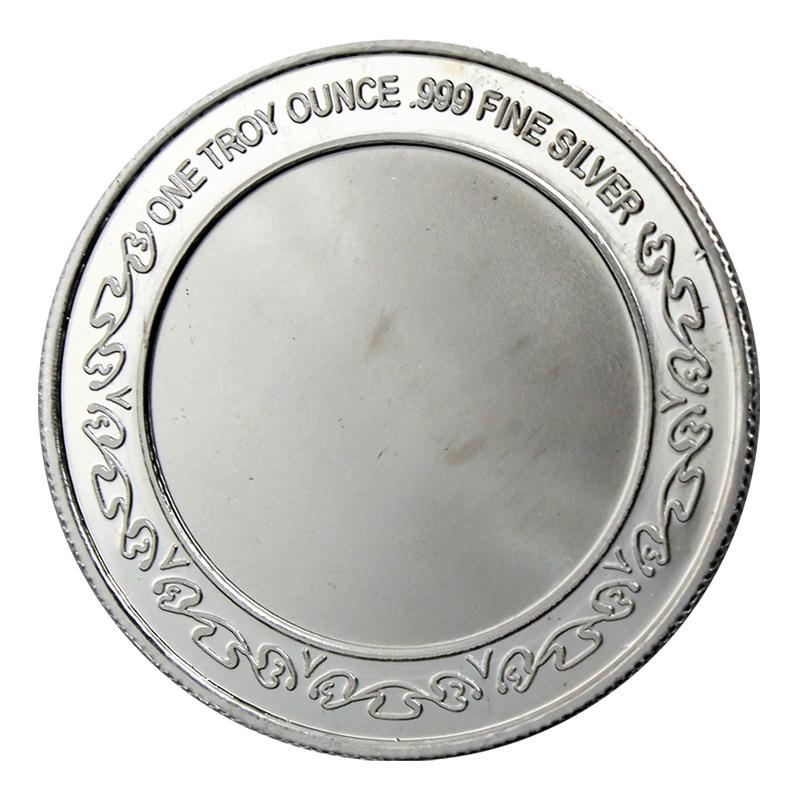 four leaf clover silver reverse