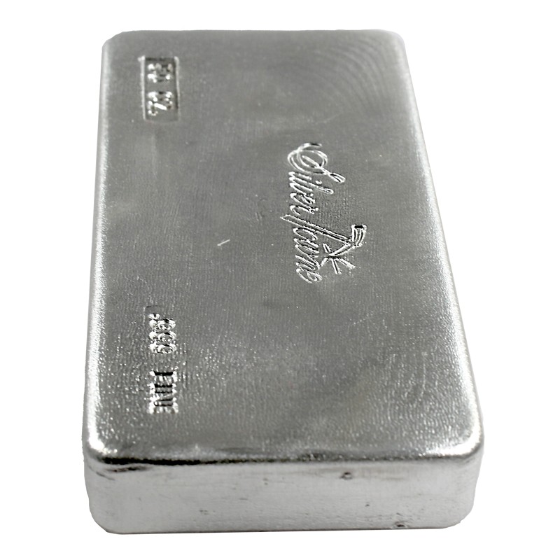 SilverTowne 50oz Poured Silver Bar