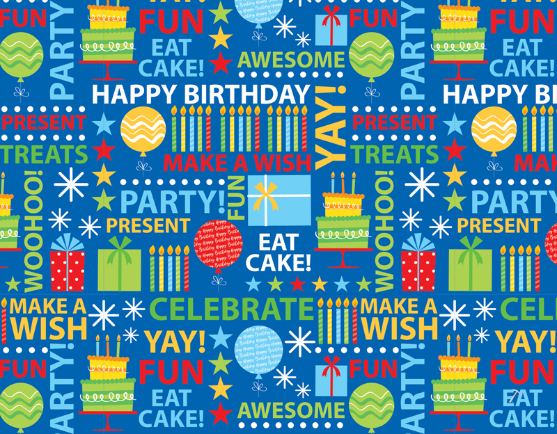 Pink Happy Birthday Gift Box Sleeve for 2 Piece Sets