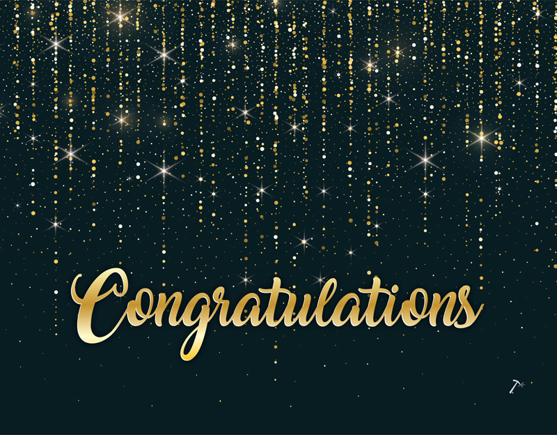 Congratulations Gift Box Sleeve for 2 Piece Sets