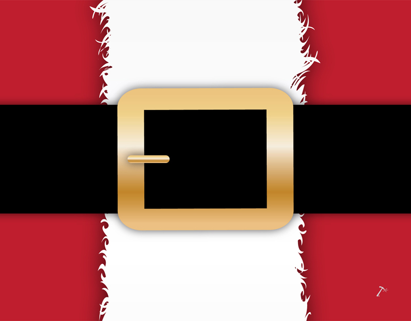 Santa Belly Gift Box Sleeve for 2 Piece Sets